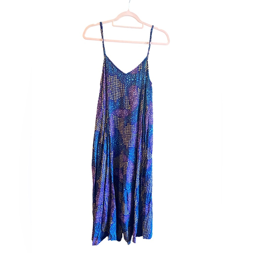Anthropologie Floreat Daphne Sleep Cropped Jumpsuit Wide Leg Floral Size XS - Picture 4 of 4